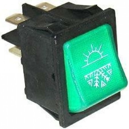 PULSANTE BIPOLARE VERDE -13789