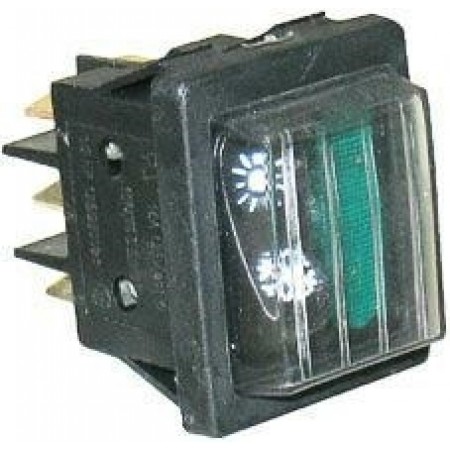 DEVIATORE UNIPOLARE CON SPIA 230V.-13830