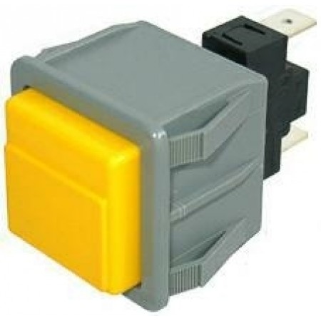 PULSANTE UNIPOLARE GIALLO-13834