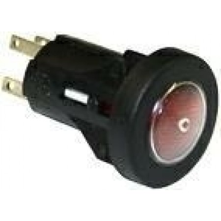 PULSANTE UNIPOLARE ROSSO -13885