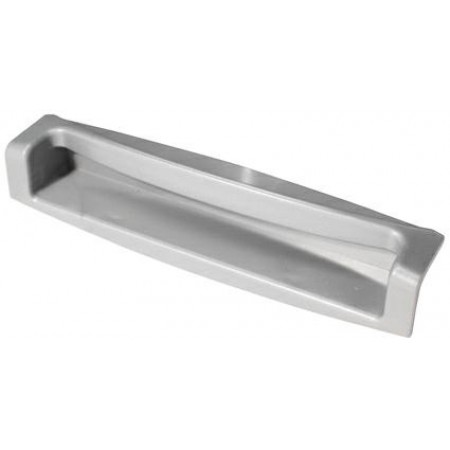 MANIGLIA INCASSATA GRIGIA 180x25 MM - 15307