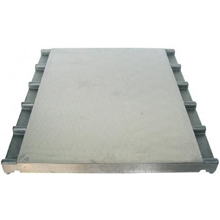 PIASTRA IN GHISA LISCIA 395x430 MM - 22201