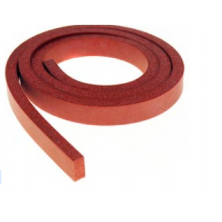 2.002.306-GUARNIZIONE 9X15 SILICONE ROSSO X CONTROBARRA YANG BARRA DA 1 MT