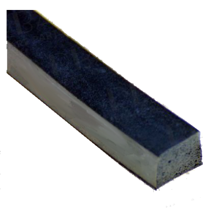 GUARNIZIONE MOUSSE GRIGIA PROFILO DIM. 10X12 VEND.AL METRO - 2.002.345