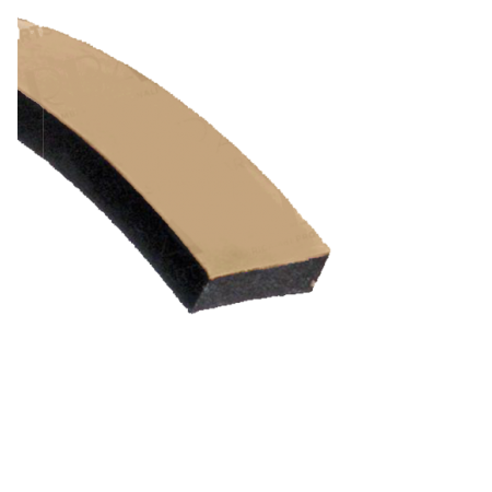 GUARNIZIONE MOUSSE NERA ADESIVA PROFILO 5X15 VEND.AL METRO- 2.002.316