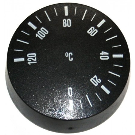 MANOPOLA NERA TERMOSTATO 30 ÷ 120 °C - 3152