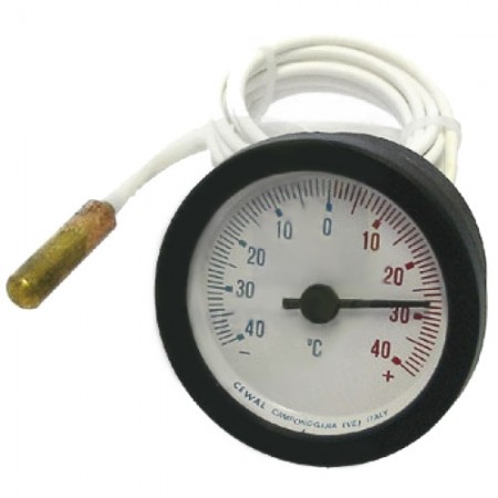 TERMOMETRO Ø 52 BIANCO -40+40°C - 3214