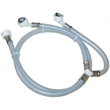 TUBO CARICO RETINATO CM.100 ATT. 3/4 F.x 3/4 M. - 3334