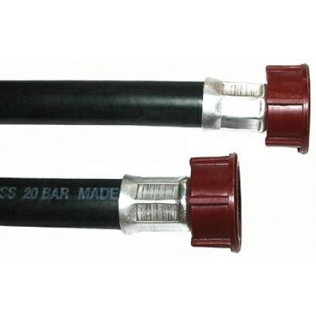 TUBO CARICO CM.150 ATT. 3/4 F.x 3/4 F. NYLON - 3335