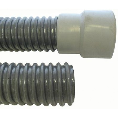 TUBO SCARICO CM.100 d. 40/58 MM. PLASTIFICATO - 3357