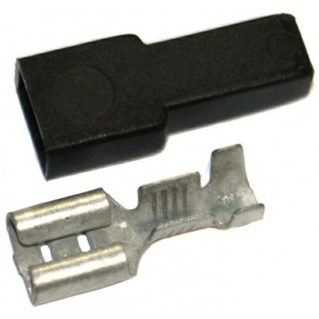 FASTON PIATTO 6,35x0,8 MM. RICOPERTO -3472
