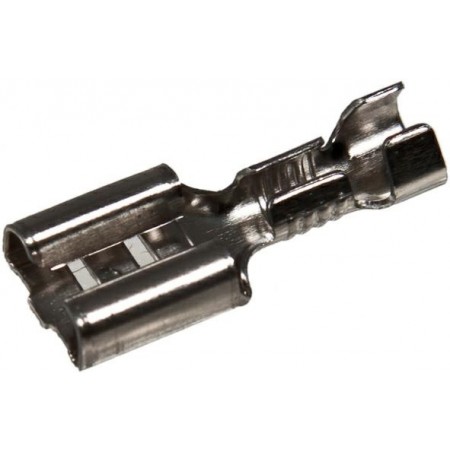 FASTON FEMMINA NICHELATI 6,35x0,8 CONF. 100 PEZZI -3474