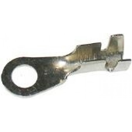 OCCHIELLI NICHELATI d. 4 MM. CONF. 100 PEZZI -3486
