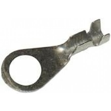 OCCHIELLI NICHELATI d. 6 MM. CONF. 10 PEZZI - 3489