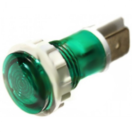 LAMPADA SPIA VERDE 24V - 3915