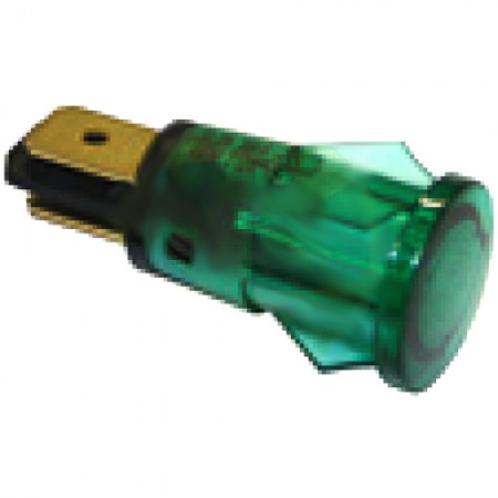 LAMPADA SPIA VERDE 230/400V. / GREEN LAMP 230/400V - 3923