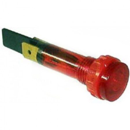 LAMPADA SPIA ROSSA Ø 10 MM - 4017