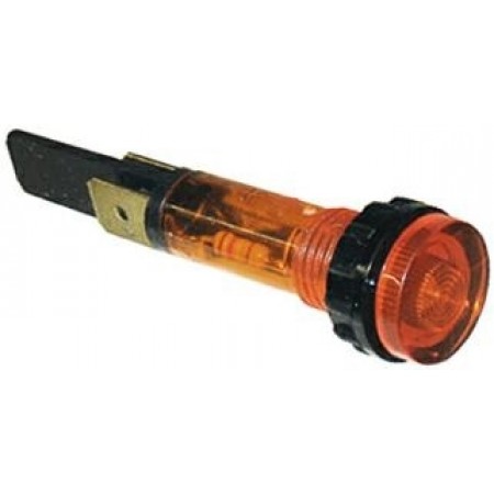 LAMPADA SPIA ARANCIO Ø 10 MM 230V - 4019