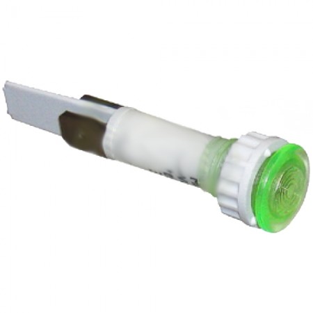 LAMPADA SPIA VERDE 400V. / GREEN LAMP 400V - 4087