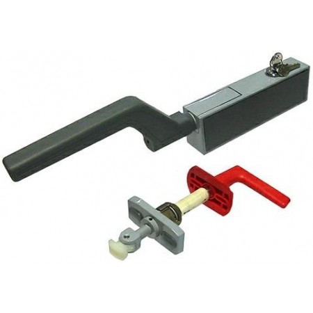 MANIGLIA COMPLETA CON CHIAVE - 48