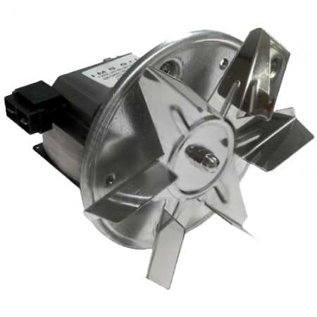 MOTOVENTILATORE COMPLETO DI VENTOLA INOX 56W / MOTOR WHITH FAN STAINLESS STEEL 56W 230V - 5051