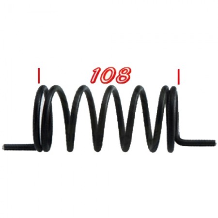 MOLLA CERNIERA SX Ø 5 MM. / LEFTHAND SPRING Ø 5 MM - 5217