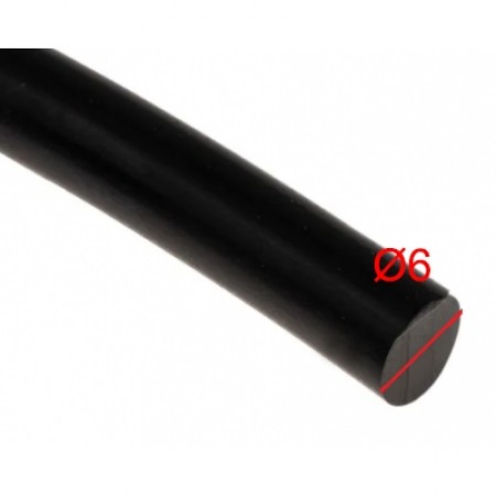 2.002.250 - GUARNIZIONE MOUSSE PROFILO TONDO Ø EST mm6