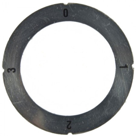 DISCO ADESIVO COMMUTATORE 0-1-2-3 / SELF-STICK DISK 0-1-2-3 - 7801