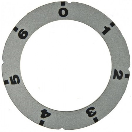 DISCO ADESIVO  0-1-2-3-4-5-6 - 7802