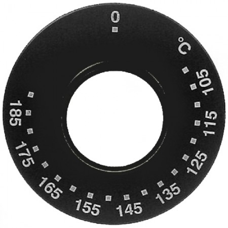 GHIERA SERIGRAFATA 105÷185°C. / LOCKING WITH SERIGRAPHY 105÷185°C - 7896