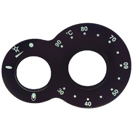 GHIERA SERIGRAFATA 30÷90°C / LOCKING WITH SERIGRAPHY 30÷90°C - 7900