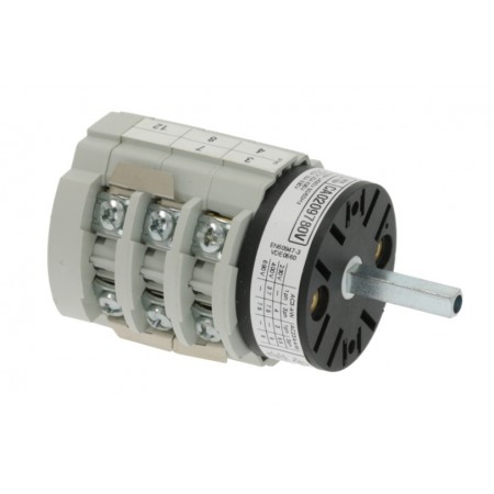 COMMUTATORE 0-2 POSIZIONI 20A 690V - 8B00674 / 1319012