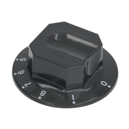 MANOPOLA NERA ø 70 mm 1-2-3-4-5-6-7-8 - 7828