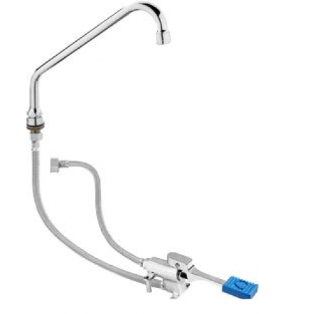 RUBINETTO A PEDALE MONOACQUA MONOLITH COMPLETO - 3859030