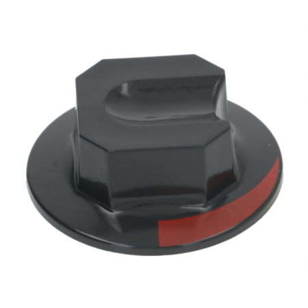 MANOPOLA NERA ø 70 mm ACQUA CALDA - 4178