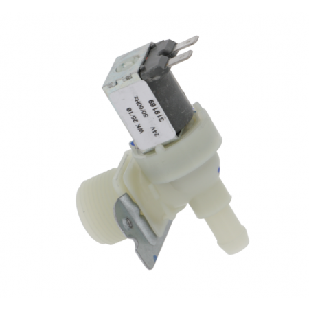 ELETTROVALVOLA ACQUA 1E 1U Ø10 90° 24V. - 2417