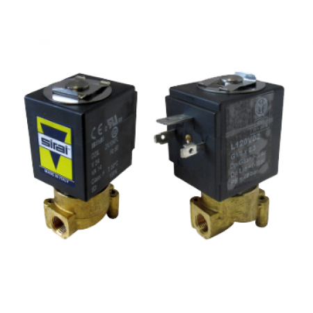 ELETTROVALVOLA SIRAI AUTOMATICA 1/8 1/8 24VAC INGOMBRO GRANDE - 8F0021
