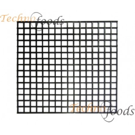 GRIGLIA SCALDATAZZE 245X245MM NERA -POLIPROPILENE - 9V245245