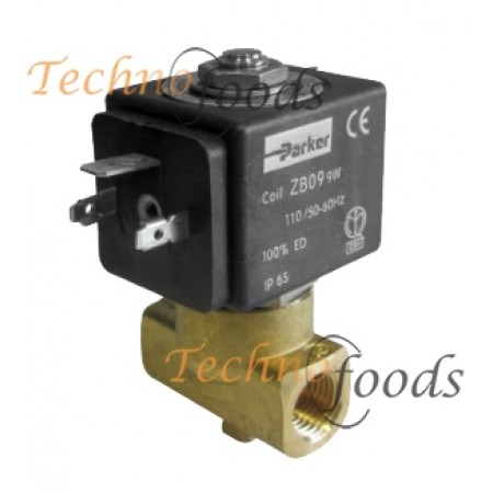 ELETTROVALVOLA PARKER 2 VIE 1/4 1/4 110V 50/60Hz - 8F139A