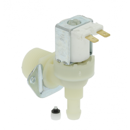 ELETTROVALVOLA ACQUA 1E 1U Ø10 90° CON RIDUTTORE - 2426