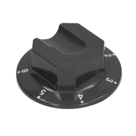 MANOPOLA NERA ø 70 mm 0-1-2-3-4-5-6 - 7890