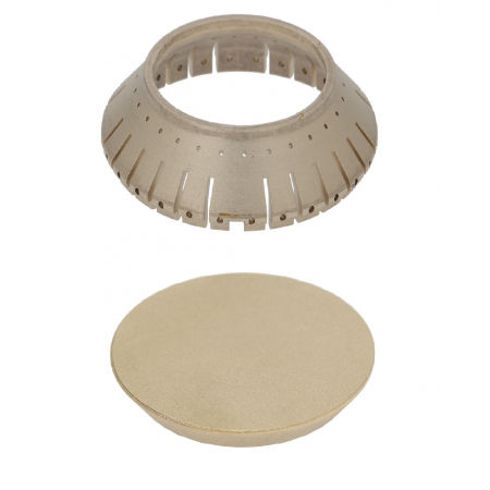 COPERCHIO BRUCIATORE E SPARTIFIAMMA d. 85 - 2266