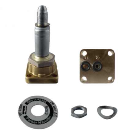 PARTE MECCANICA ELETTROVALVOLA PARKER 3 VIE TENUTA RUBINO - 8A4