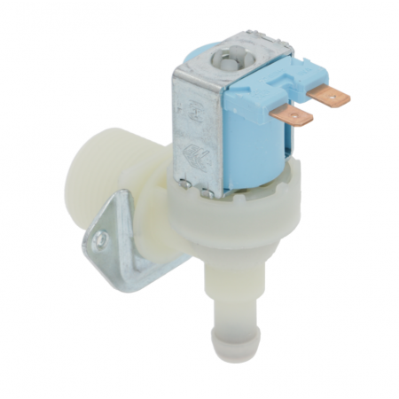 ELETTROVALVOLA ACQUA 1E 1U Ø10 90° CON RIDUTTORE - 2318