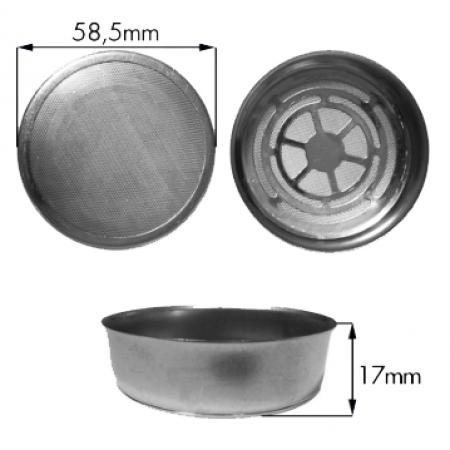 DOCCIA FAEMA A RETE E RAGGI CIANFRINATA - 8F0002C/1081216