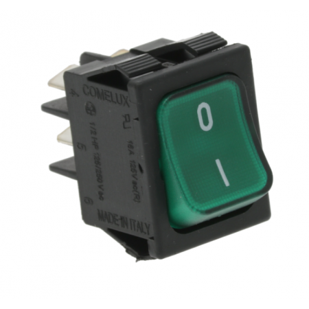 INTERRUTTORE BIPOLARE VERDE 30x22 MM - 3903