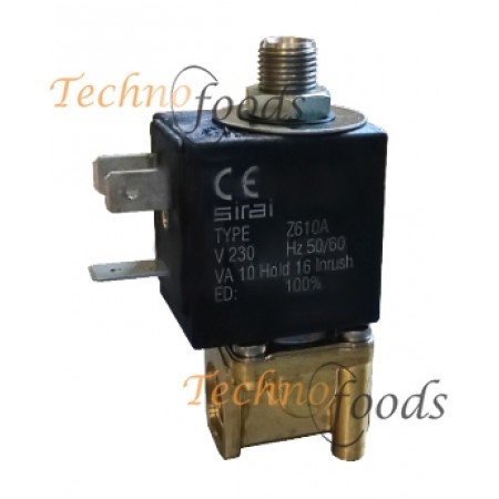 ELETTROVALVOLA SIRAI 3 VIE 1/8 1/8 DN1,6MM 230V 50/60HZ - 9V3021