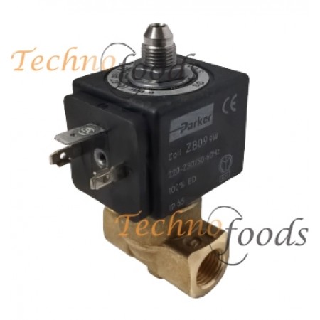 ELETTROVALVOLA PARKER 3 VIE 1/4 1/4 220/230V 50/60Hz, 6 BAR, D.3 - 9V764