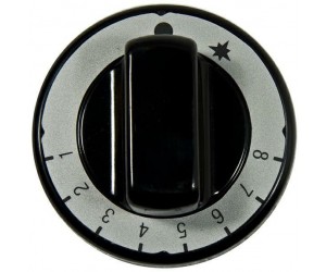 MANOPOLA Ø 10x8 MM. C/DISCHETTO PEL 24 - 1254