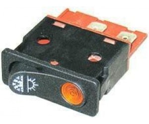 PULSANTE BIPOLARE LED ARANCIO -13793